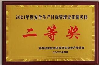 二等奖荣誉证书